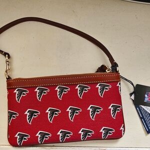 Dooney & Bourke Atlanta Hawks slim wristlet
